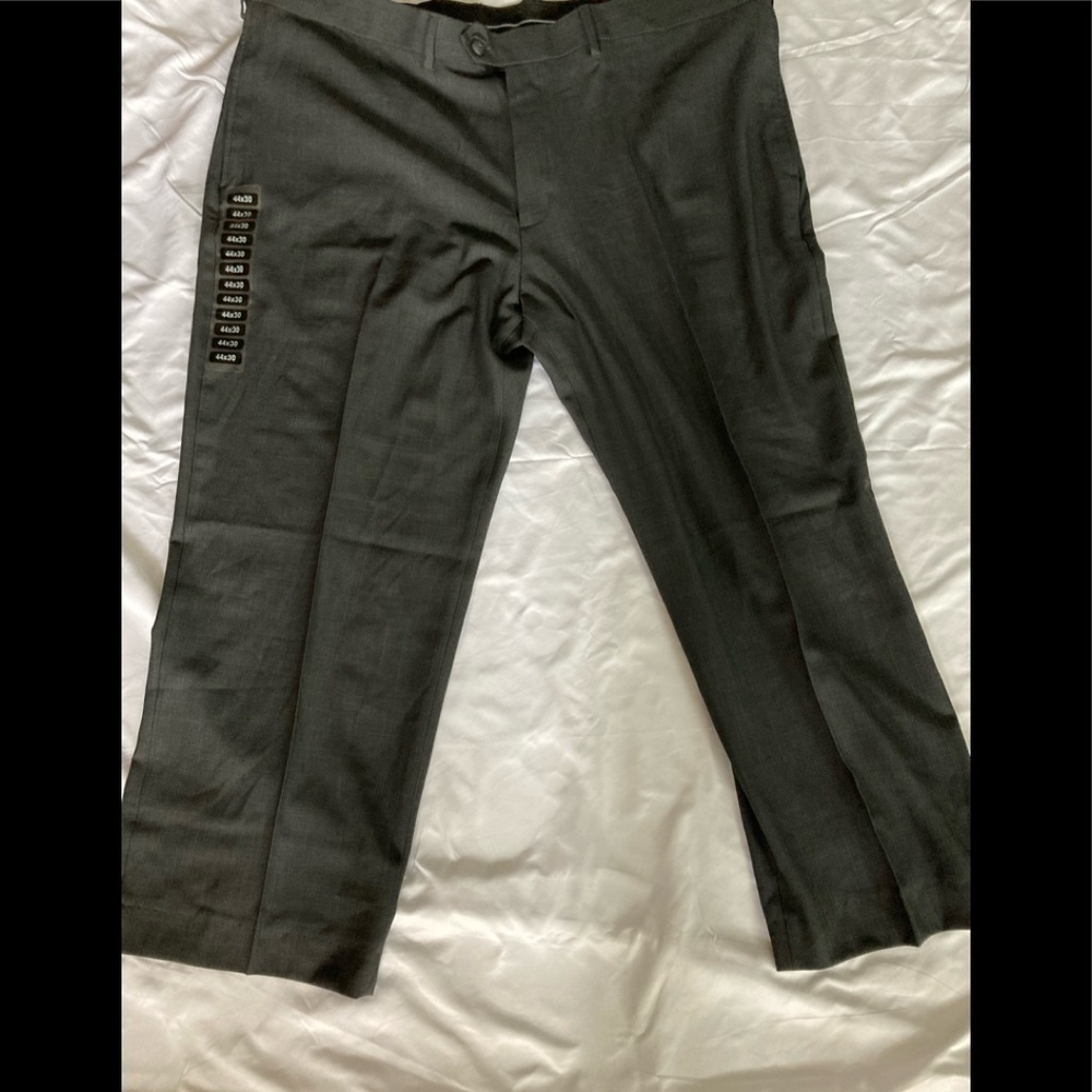 Haggar Dress Pant Black 44 x 26 NWT Altered NEW